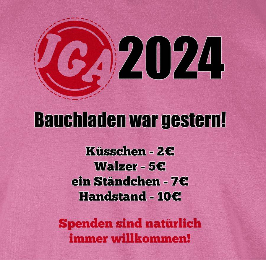 Shirtracer Aufgaben Der Braut - Bezahlen - Bauchladen War Gestern: T-Shirt Turnbeutel Shirtracer