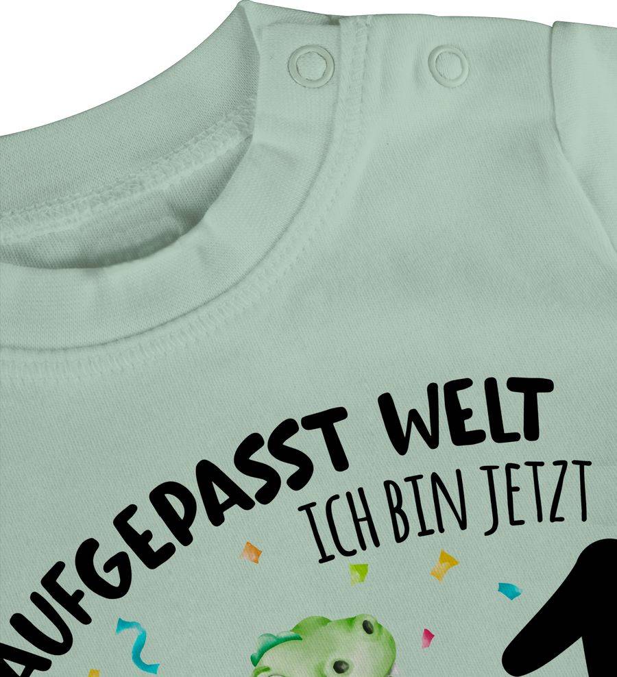 Shirtracer Aufgepasst Welt - Ich Bin Jetzt 1 - Dino Dinosaurier Shirts & Mehr Shirtracer