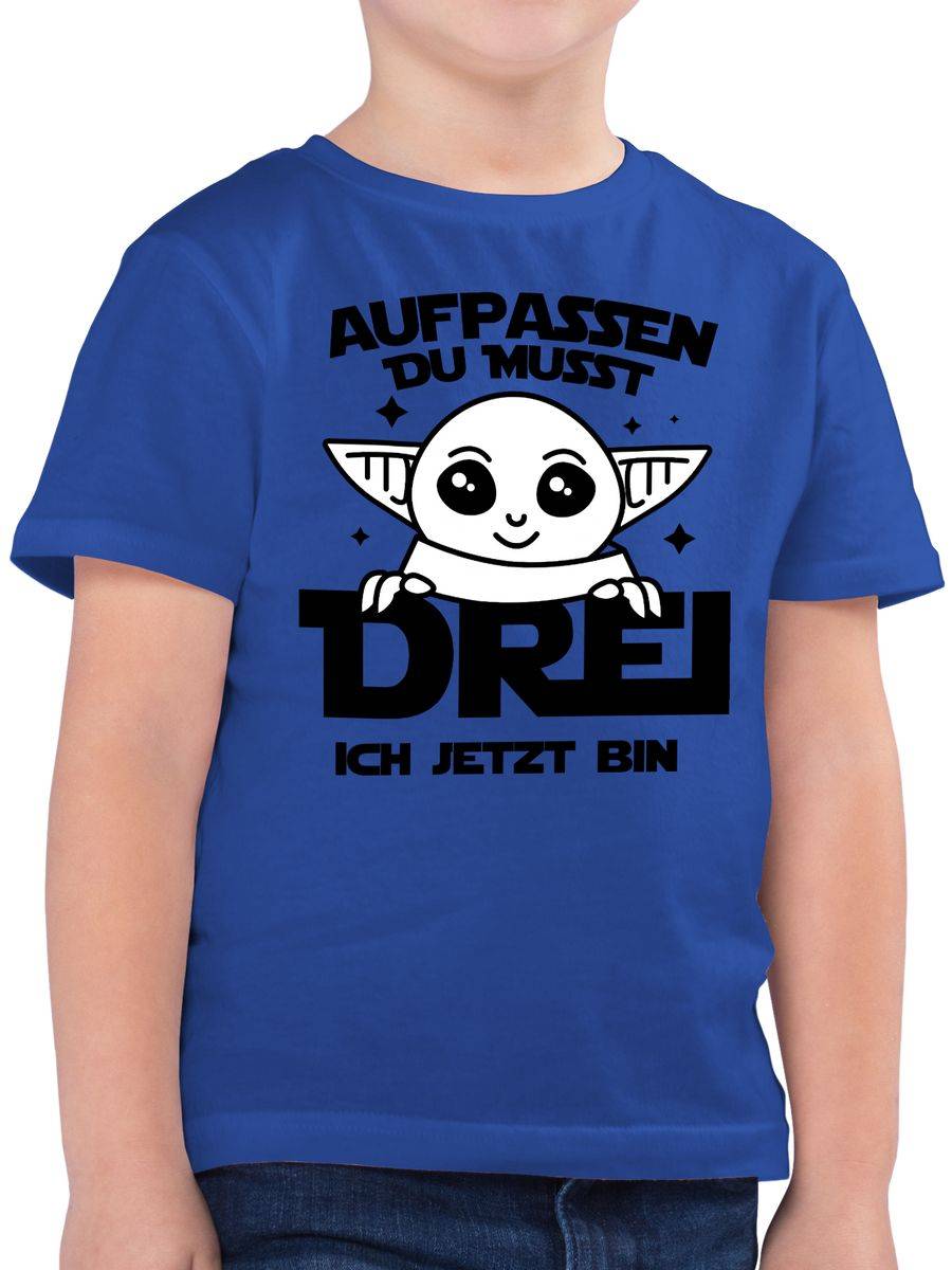 Shirtracer Aufpassen du musst drei ich jetzt bin - Parodie - schwarz Shirts & Mehr Shirtracer