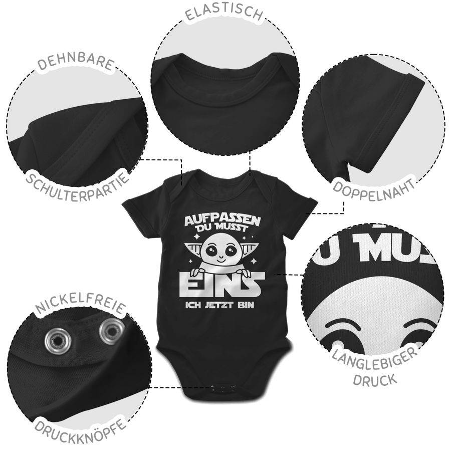 Shirtracer Aufpassen Du Musst Eins Ich Jetzt Bin Parodie Weiß: T-Shirt Rucksack Shirtracer