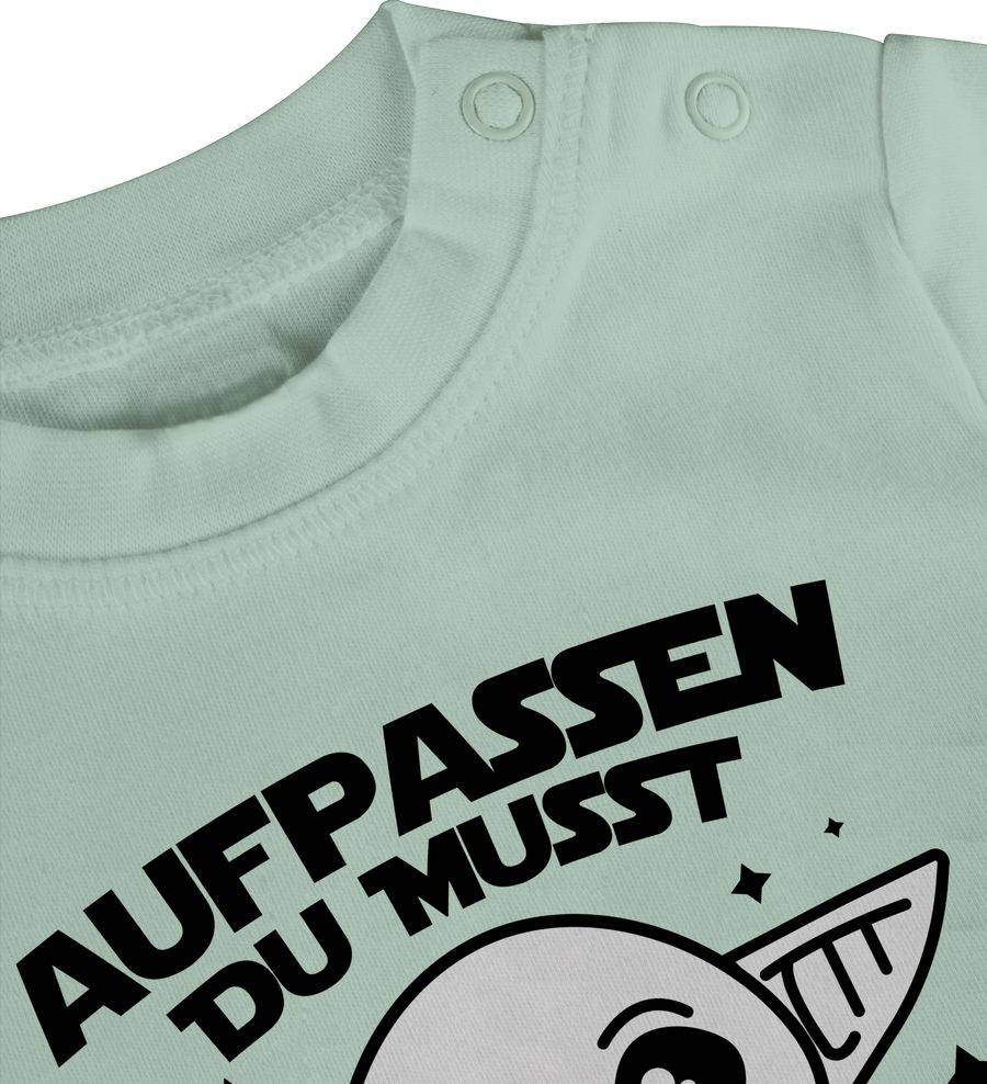 Shirtracer Aufpassen Du Musst Zwei Ich Jetzt Bin - Parodie - Schwarz: Tshirt Turnbeutel Shirtracer