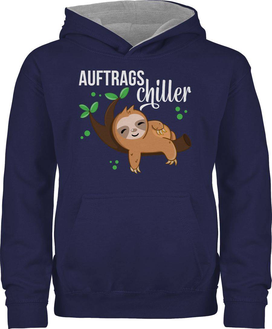 Shirtracer Auftragschiller mit Faultier weiß: Tshirt Gym Bag Shirtracer