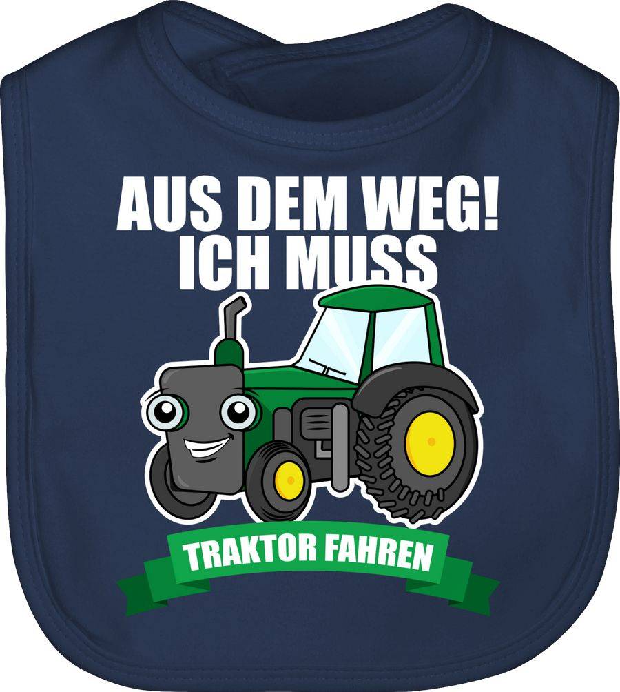 Shirtracer Aus dem weg ich muss Traktor fahren grün/weiß Shirts & Mehr Shirtracer