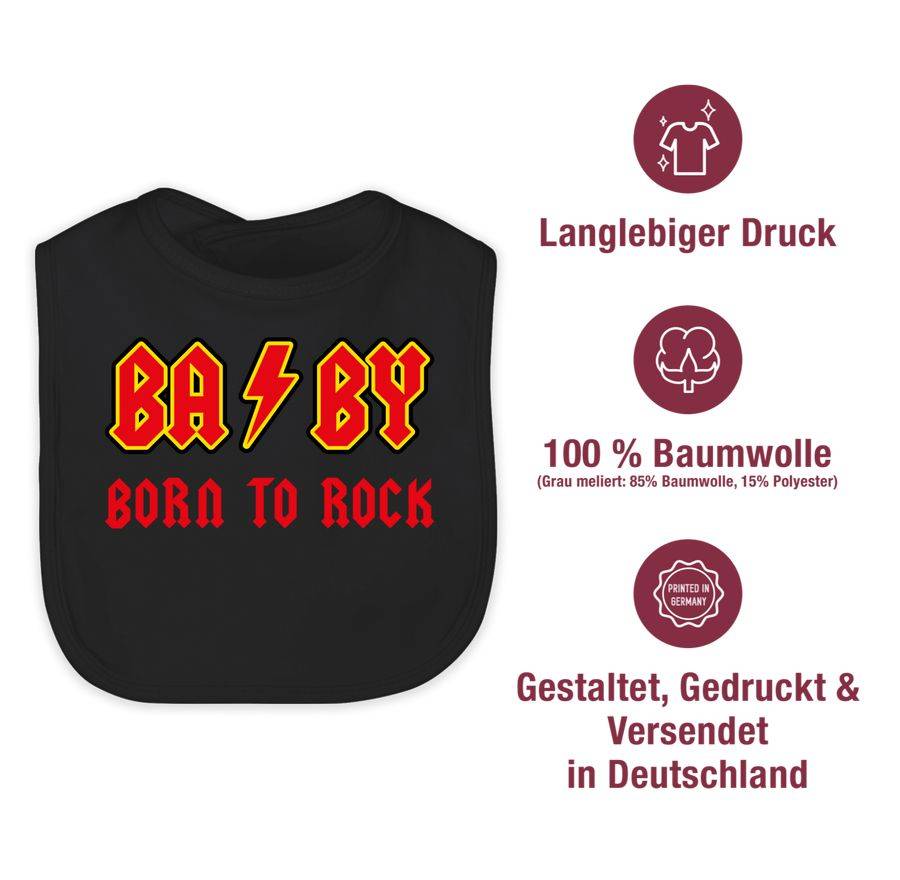 Shirtracer BA BY Born To Rock Rot Shirts & Mehr Shirtracer