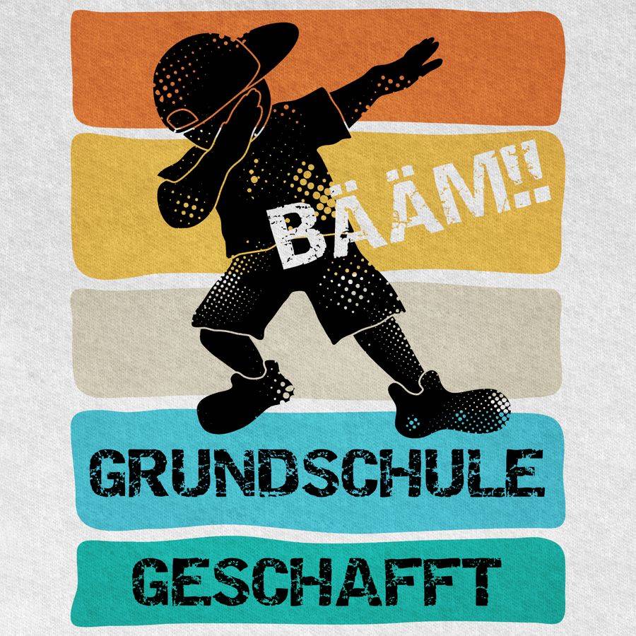 Shirtracer Bääm! Grundschule Geschafft - Vintage Shirts & Mehr Shirtracer