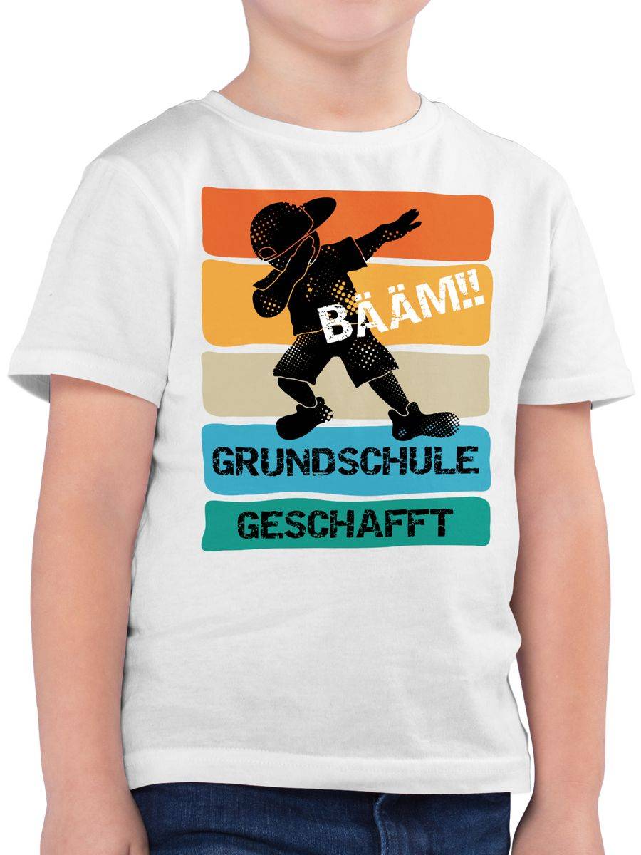 Shirtracer Bääm! Grundschule geschafft - Vintage Shirts & Mehr Shirtracer