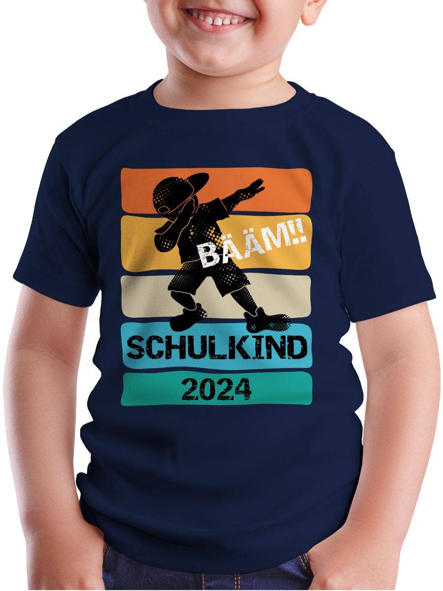 Shirtracer Bääm! Schulkind 2024 Shirts & Mehr Shirtracer