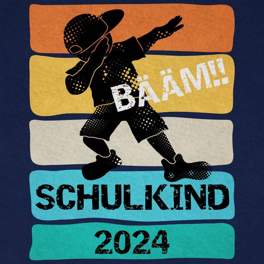 Shirtracer Bääm! Schulkind 2024 Shirts & Mehr Shirtracer