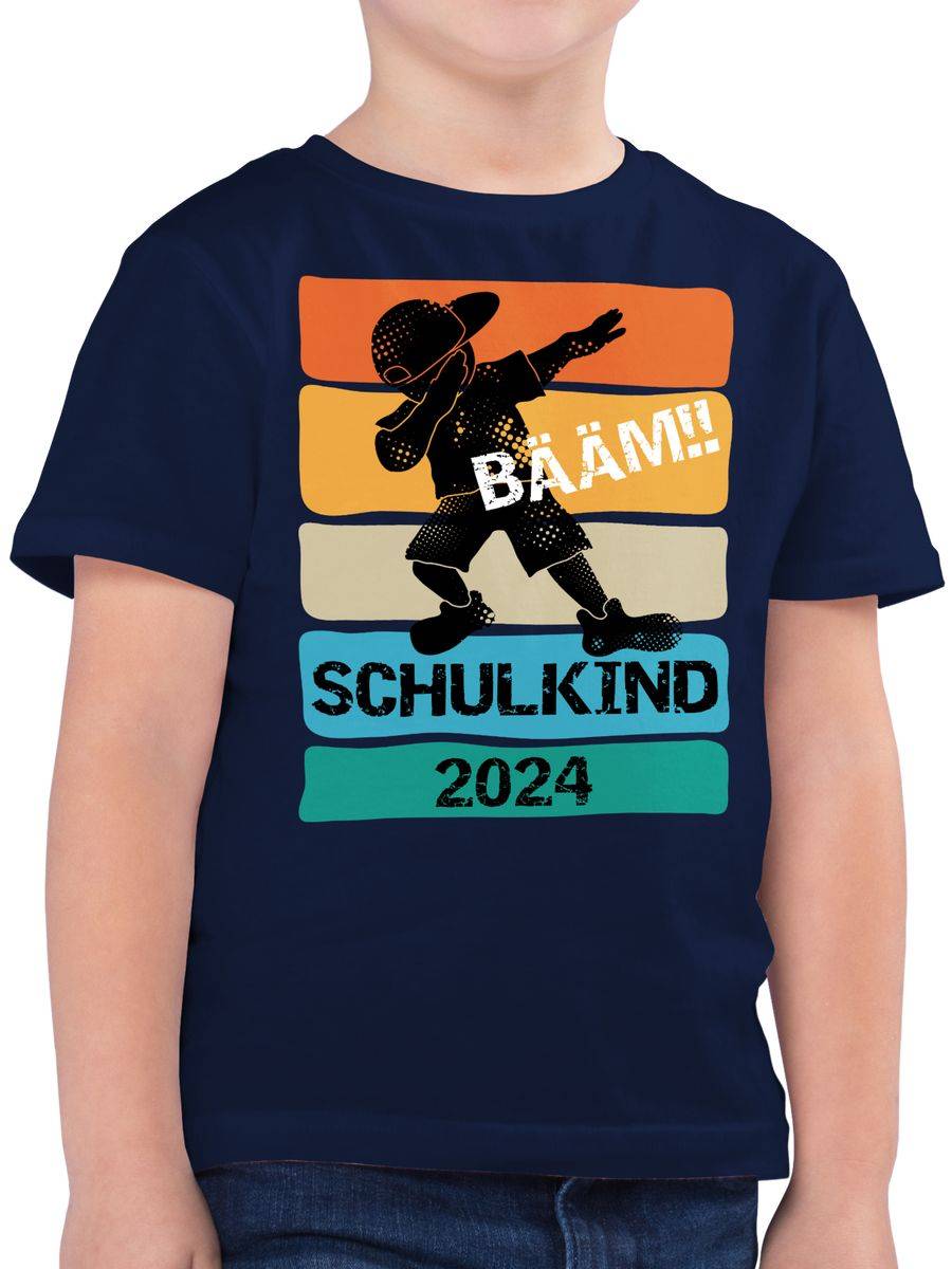 Shirtracer Bääm! Schulkind 2024 Shirts & Mehr Shirtracer