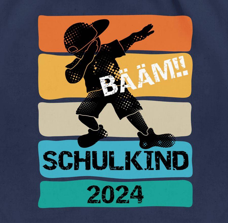 Shirtracer Bääm! Schulkind 2024 Shirts & Mehr Shirtracer
