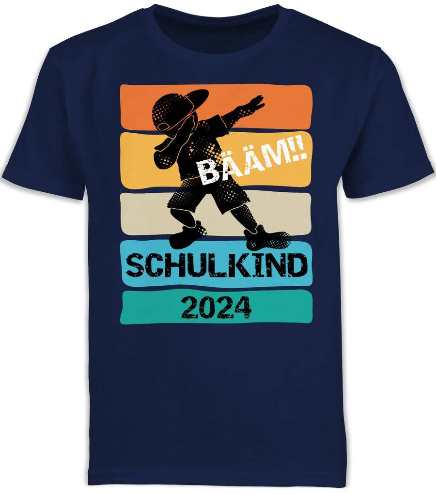 Shirtracer Bääm! Schulkind 2024 Shirts & Mehr Shirtracer