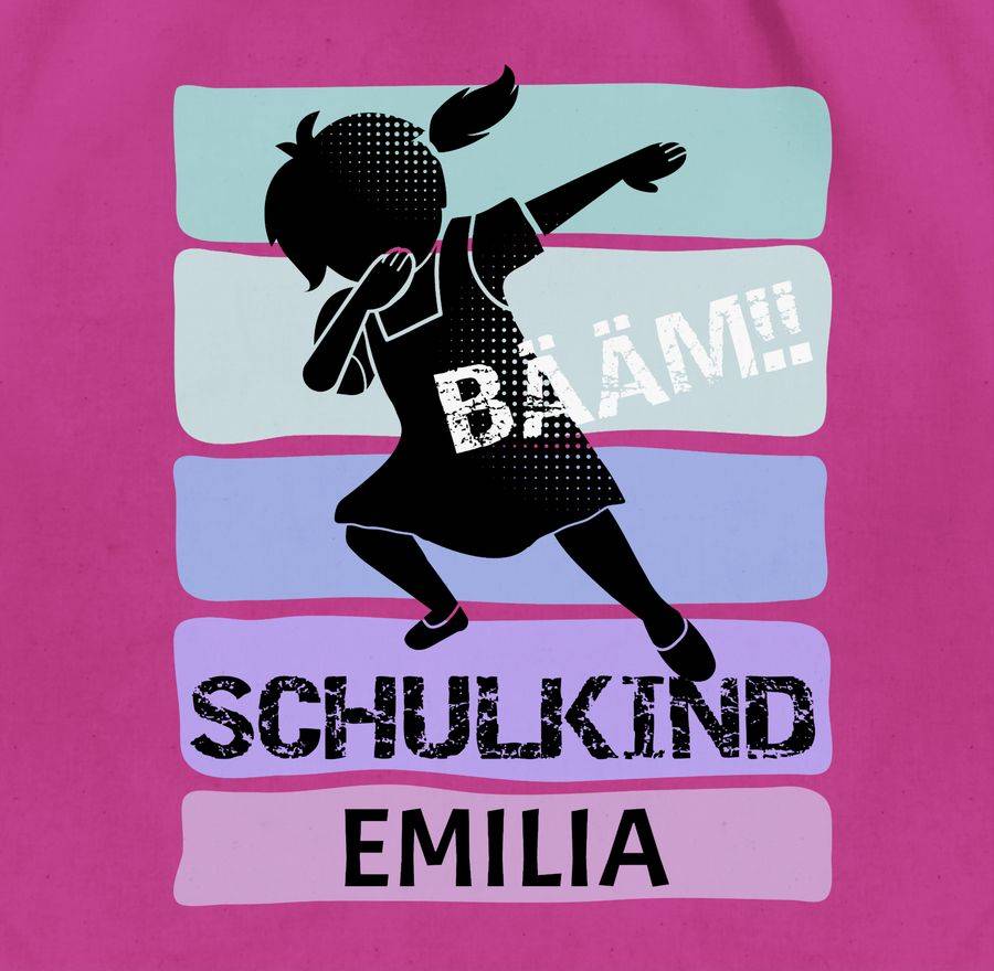 Shirtracer BÄÄM!! Schulkind Mädchen Shirts & Mehr Shirtracer