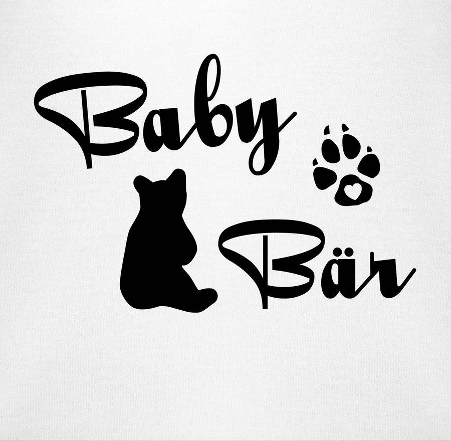 Shirtracer Baby Bär Lettering Shirts & Mehr Shirtracer