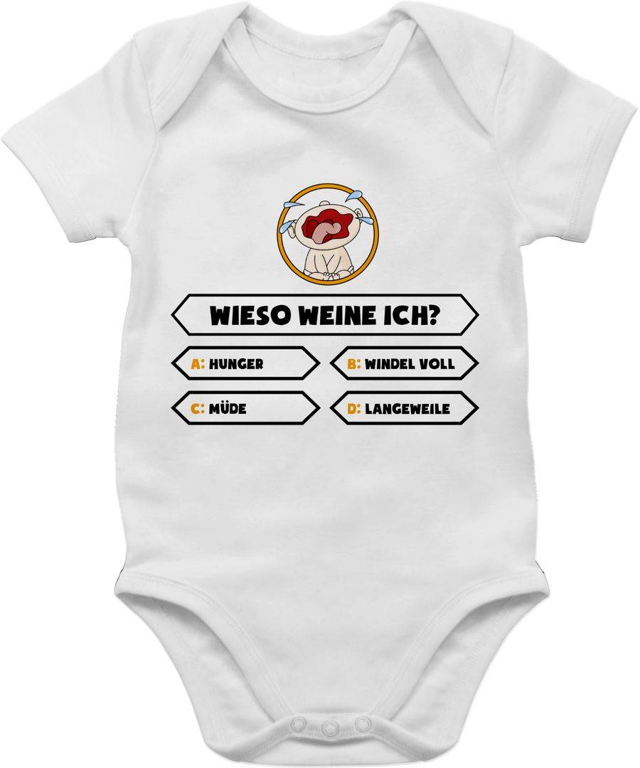Shirtracer Baby - Wieso weine ich Shirts & Mehr Shirtracer