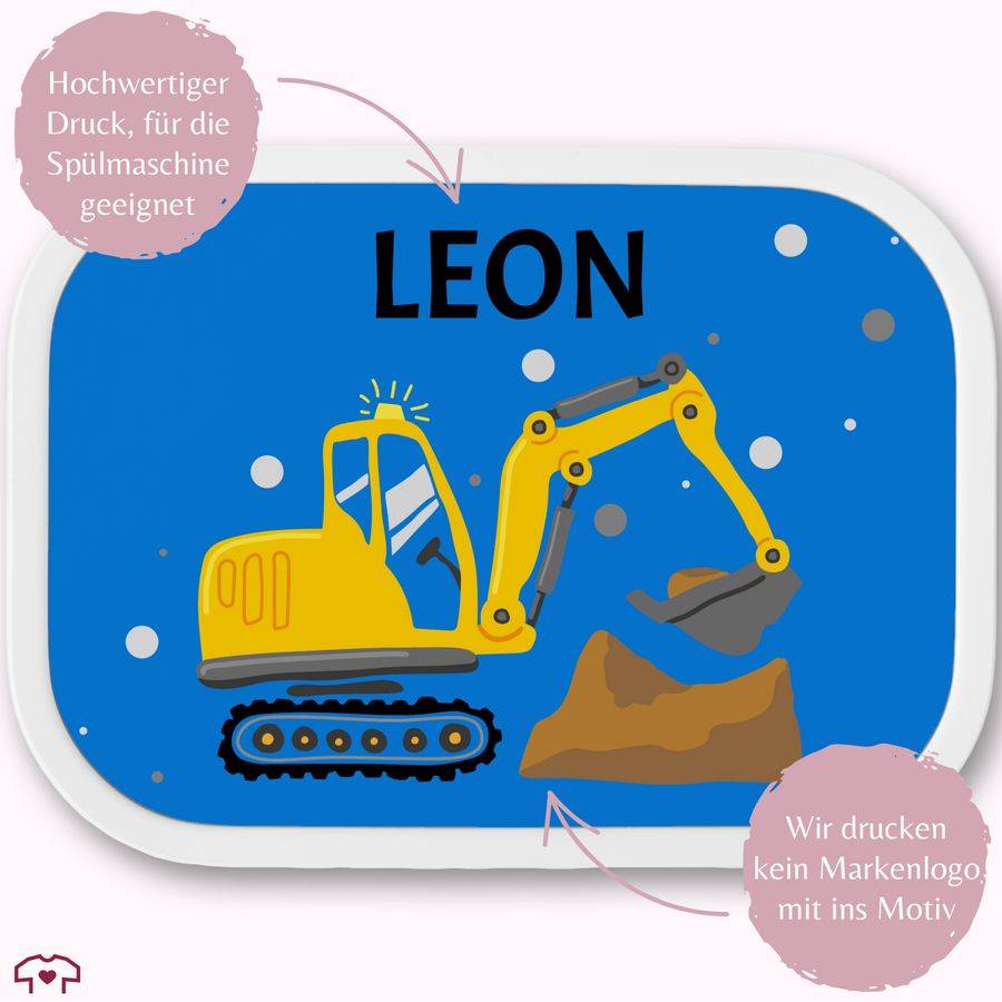 Shirtracer Bagger Baggerfahrer Bagger-Fan Baumaschine: T-Shirt Rucksack Shirtracer