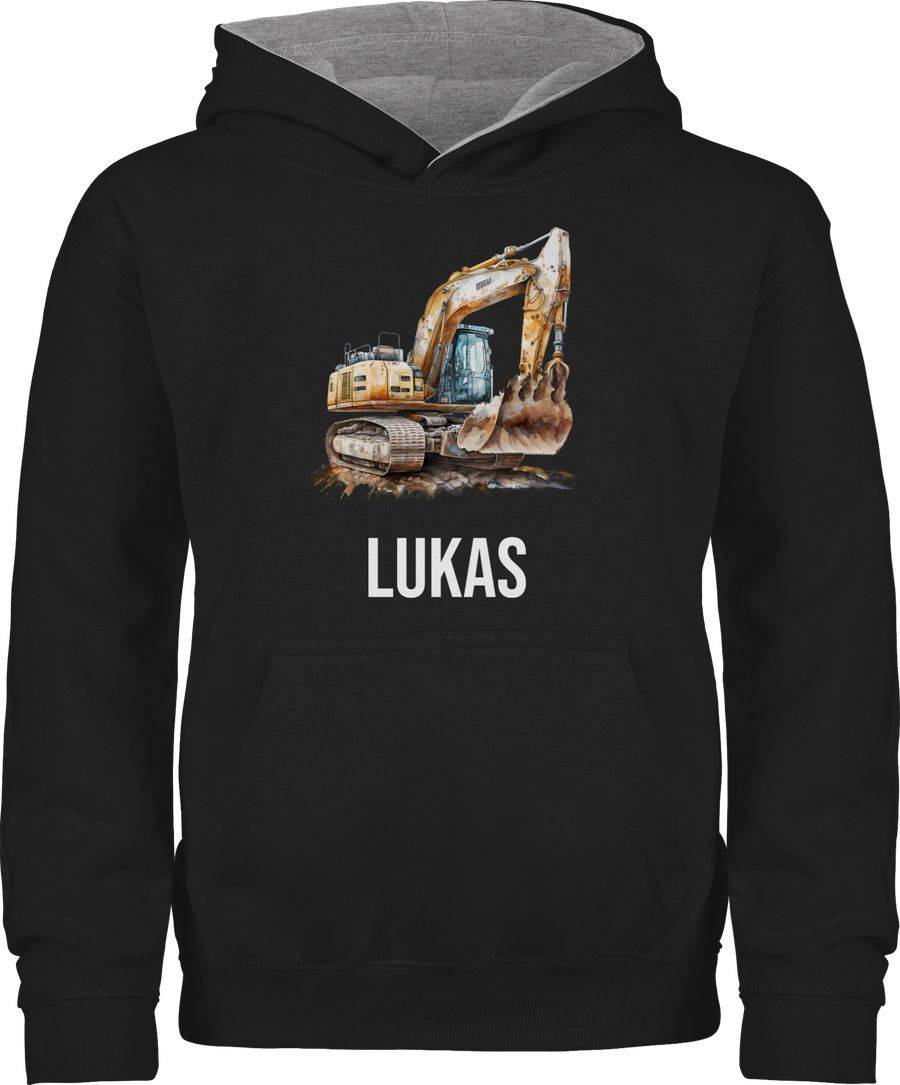 Shirtracer Bagger Baggerfahrer Baggerführer Baustellenfahrzeug: Tshirt Rucksack Shirtracer