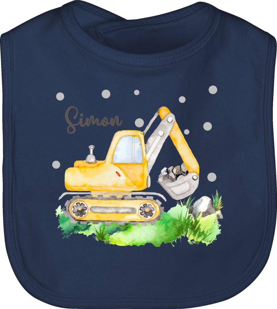 Shirtracer Bagger Baggerfahrer Geschenk: T-Shirt Turnbeutel Shirtracer
