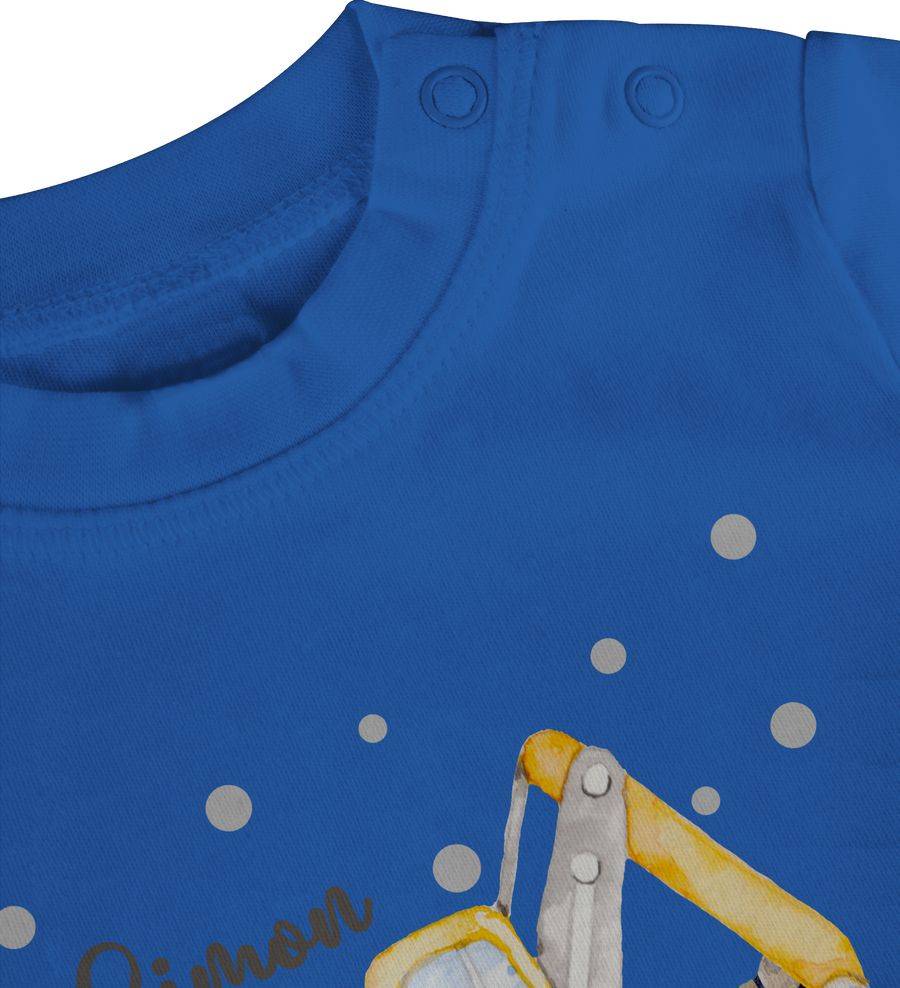 Shirtracer Bagger Baggerfahrer Geschenk: T-Shirt Turnbeutel Shirtracer