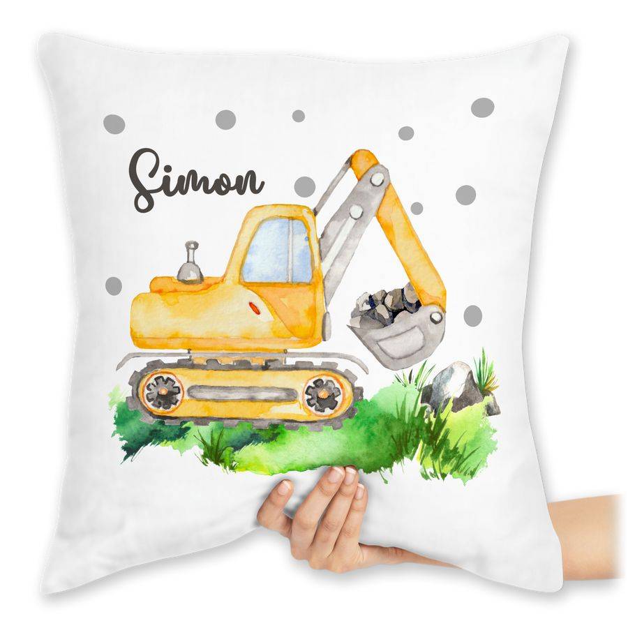 Shirtracer Bagger Baggerfahrer Geschenk: T-Shirt Turnbeutel Shirtracer