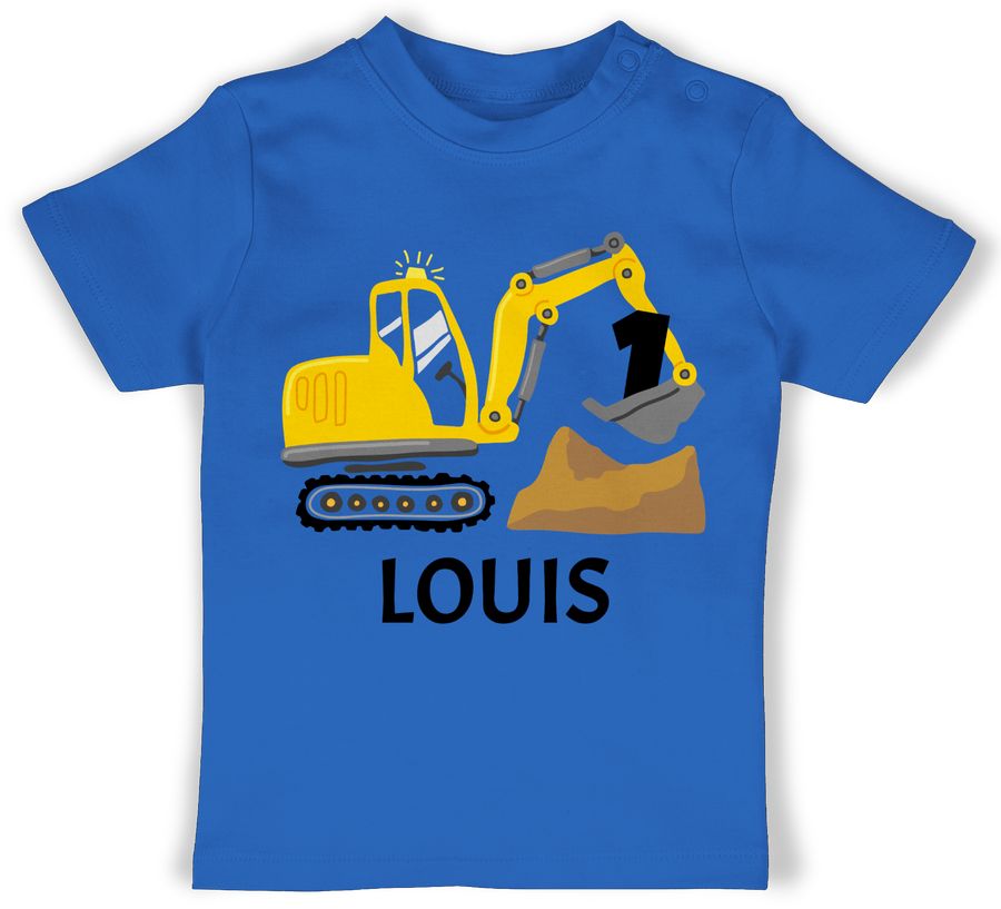 Shirtracer Bagger mit Name zum Ersten: Tshirt Rucksack Shirtracer