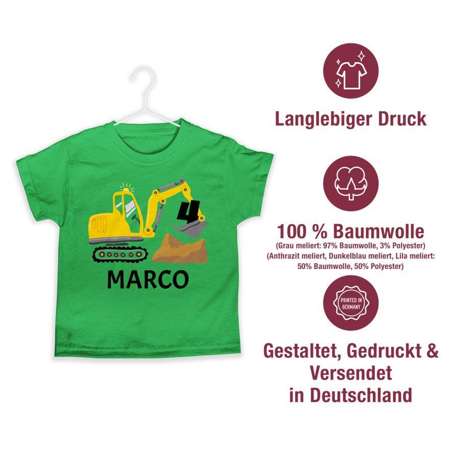Shirtracer Bagger Name Zum Vierten: T-Shirt Turnbeutel Shirtracer