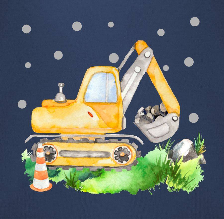 Shirtracer Baggerfahrer Geschenk Baumaschine Baustelle Bagger Shirts & Mehr Shirtracer
