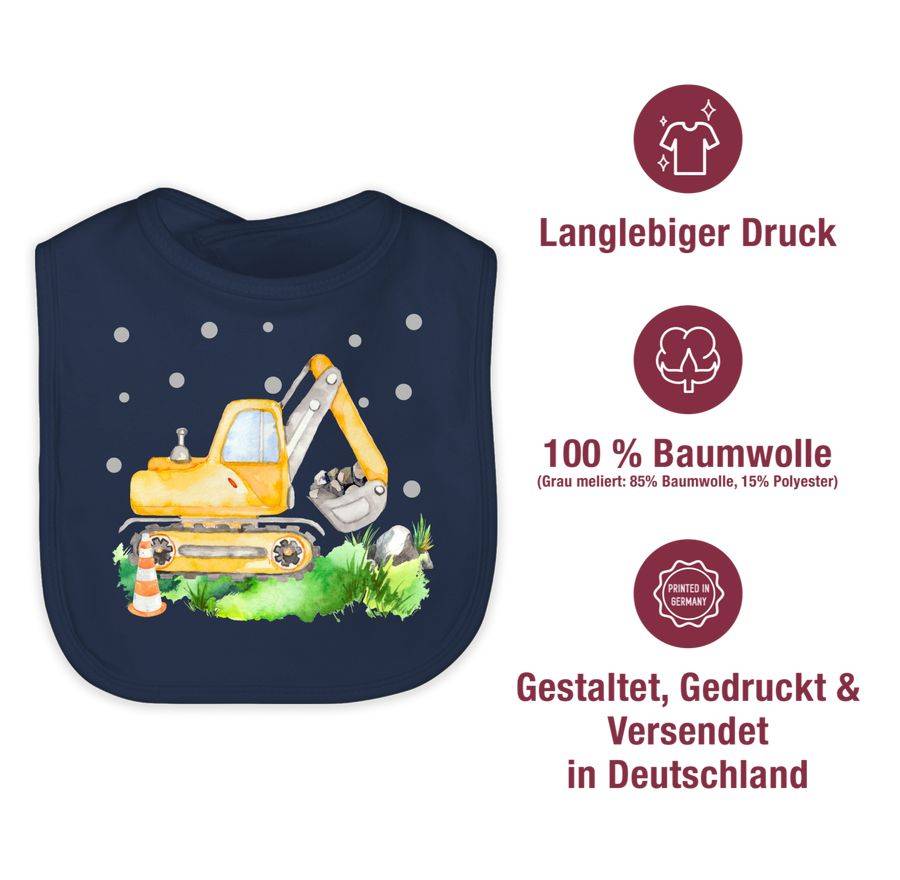 Shirtracer Baggerfahrer Geschenk Baumaschine Baustelle Bagger Shirts & Mehr Shirtracer