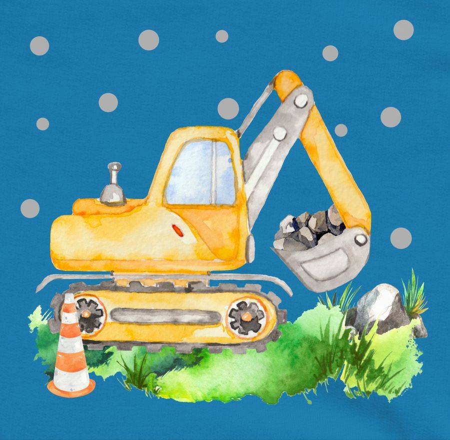 Shirtracer Baggerfahrer Geschenk Baumaschine Baustelle Bagger Shirts & Mehr Shirtracer