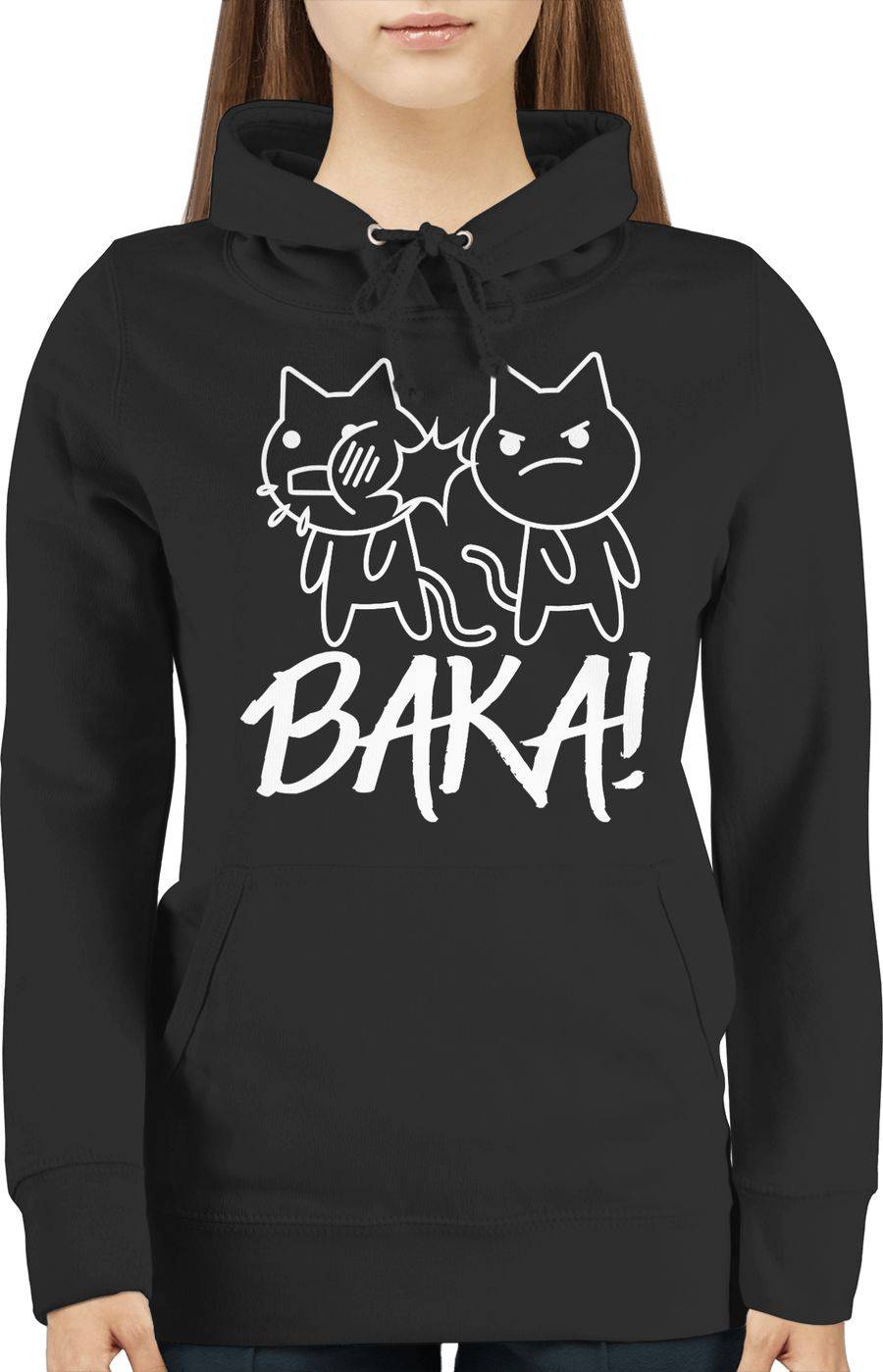 Shirtracer Baka! Mit Katzen - Weiß Shirts & Mehr Shirtracer