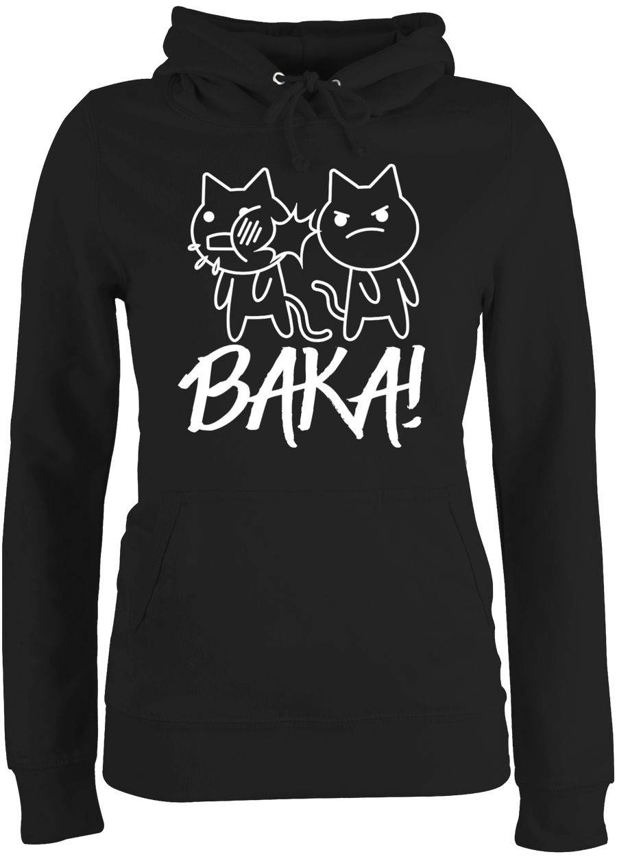 Shirtracer Baka! mit Katzen - weiß Shirts & Mehr Shirtracer