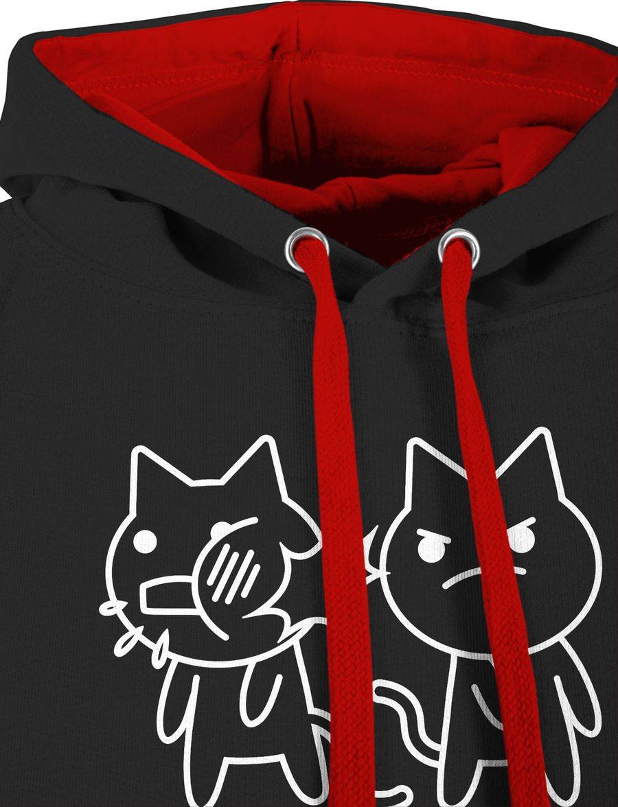 Shirtracer Baka! Mit Katzen - Weiß Shirts & Mehr Shirtracer