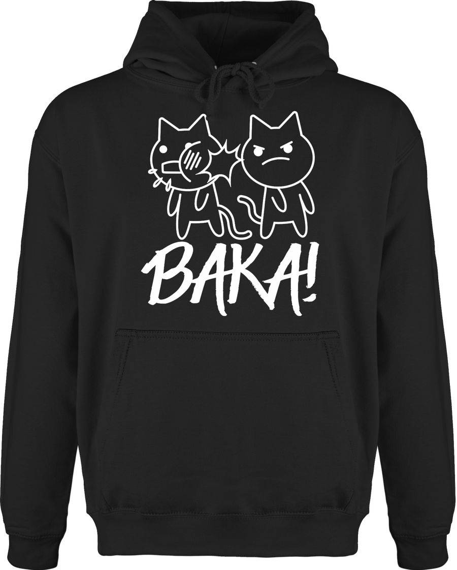 Shirtracer Baka! mit Katzen - weiß Shirts & Mehr Shirtracer