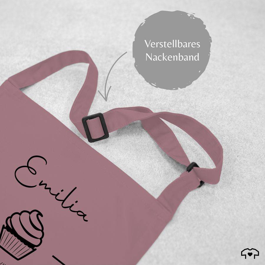 Shirtracer Baking With Love Mit Namen: T-Shirt Rucksack Shirtracer