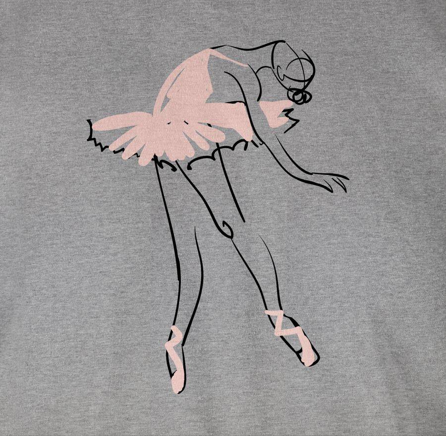 Shirtracer Balletttänzerin Ballerina Shirts & Mehr Shirtracer