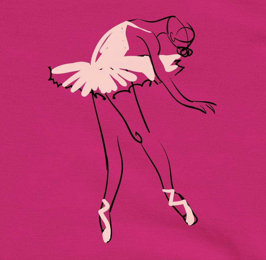 Shirtracer Balletttänzerin Ballerina Shirts & Mehr Shirtracer