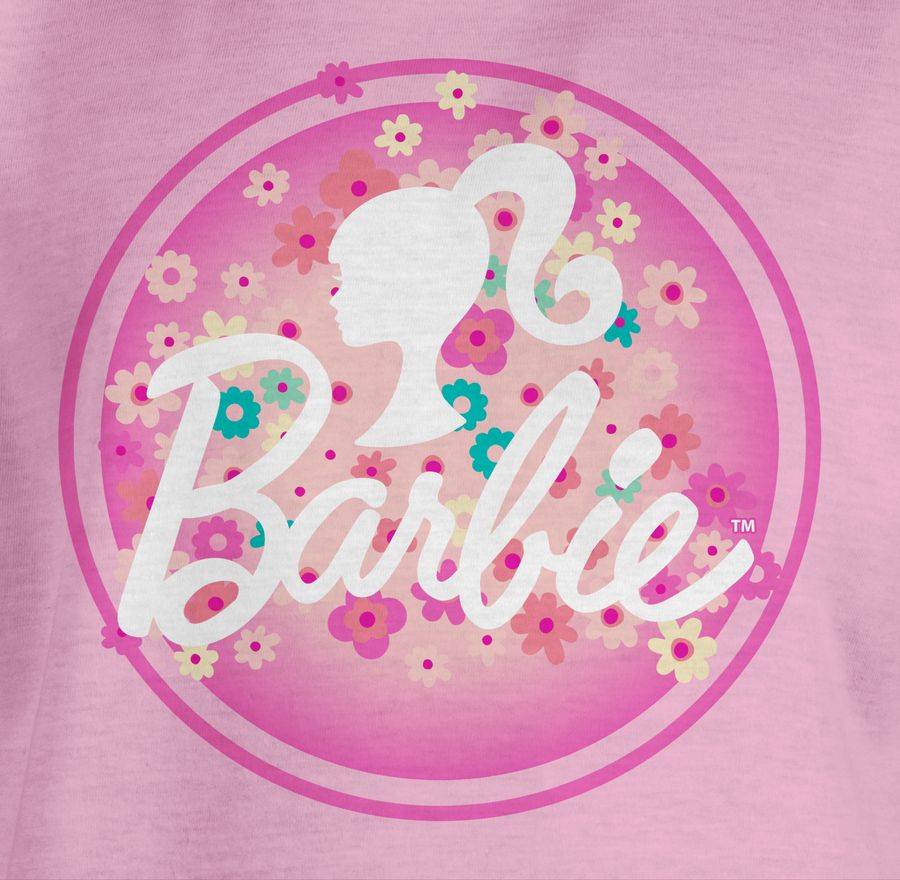 Shirtracer Barbie Logo Blumen Shirts & Mehr Shirtracer