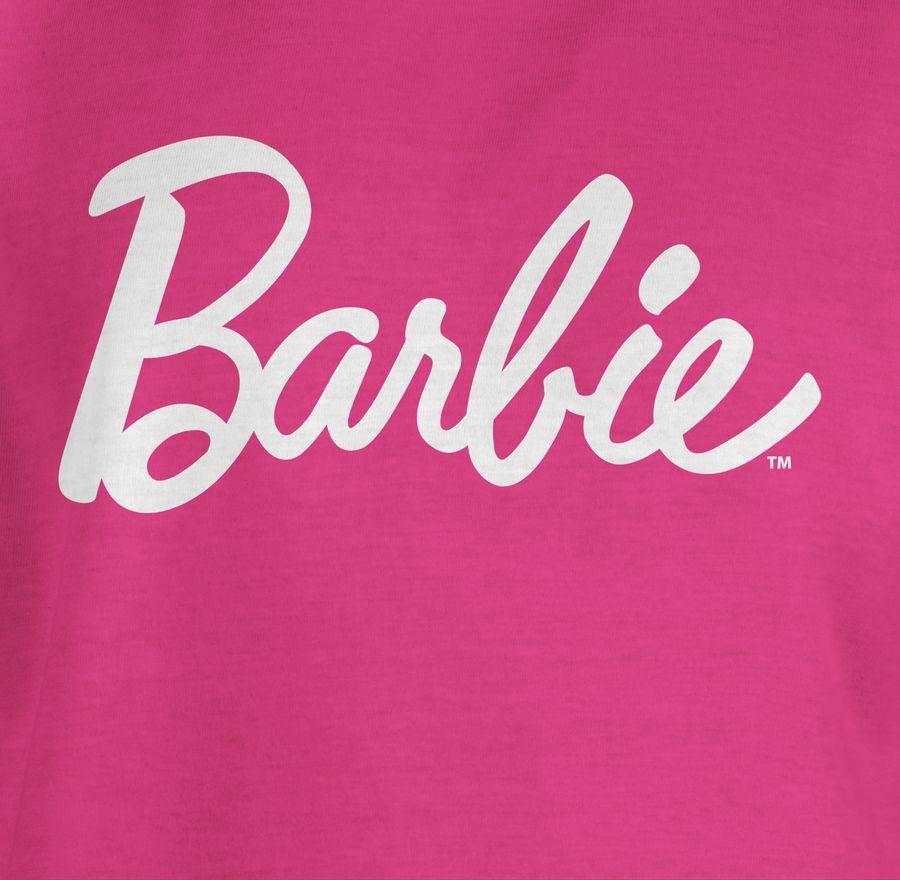 Shirtracer Barbie Logo Weiß Shirts & Mehr Shirtracer