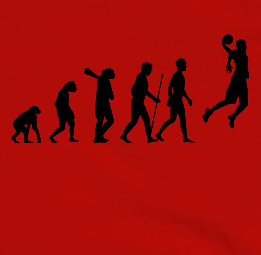 Shirtracer Basketball Evolution: T-Shirt Rucksack Shirtracer