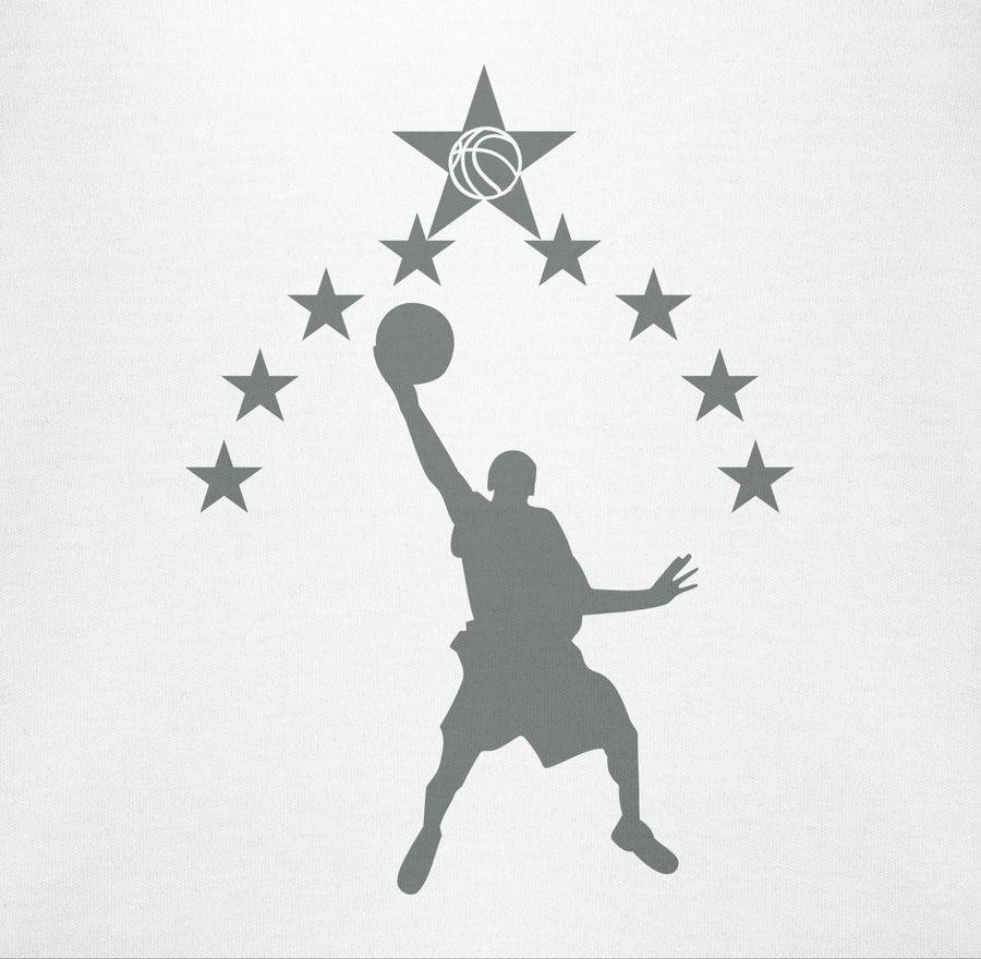 Shirtracer Basketball Sterne: Tshirt Gym Bag Shirtracer