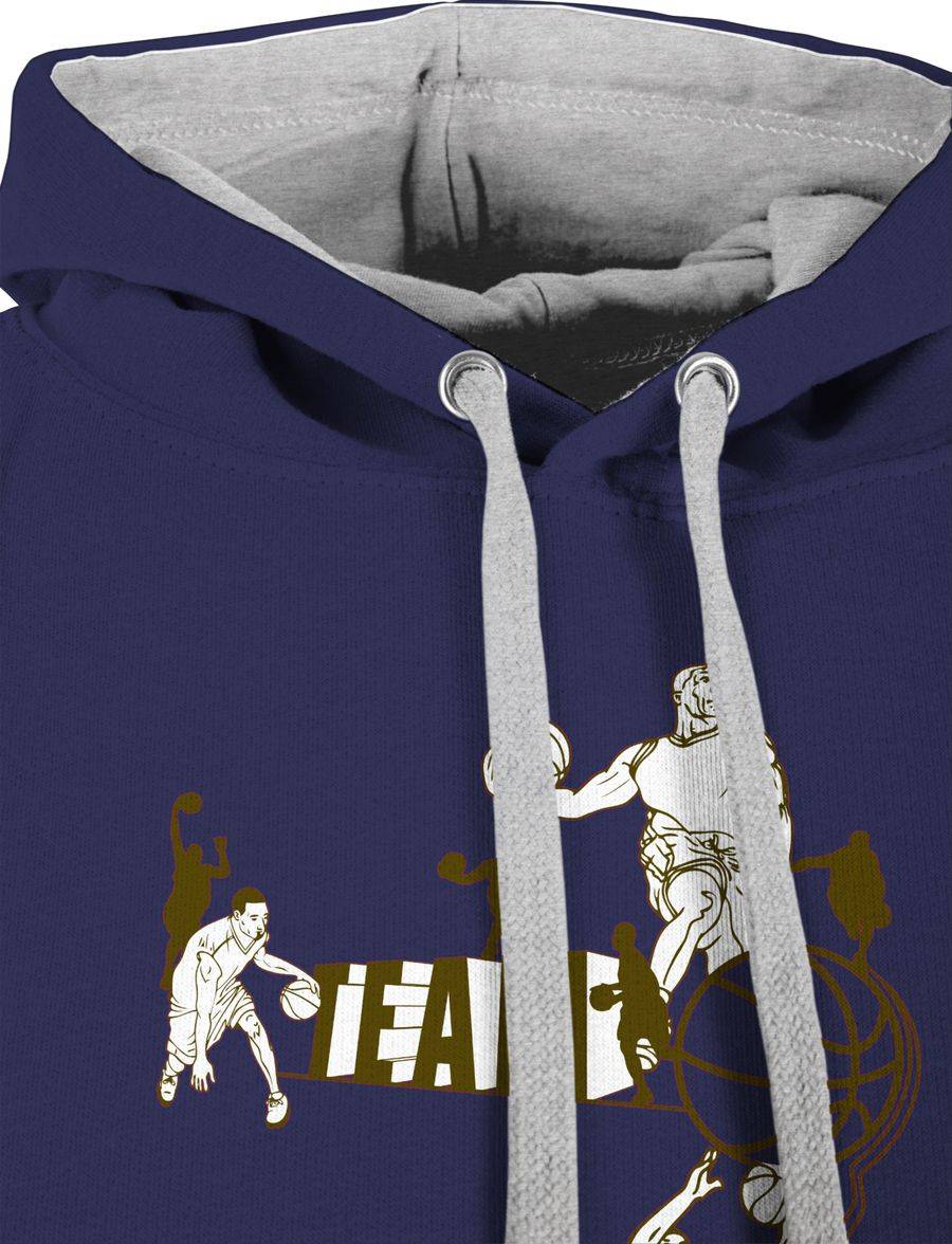 Shirtracer Basketball Team: Tshirt Turnbeutel Shirtracer