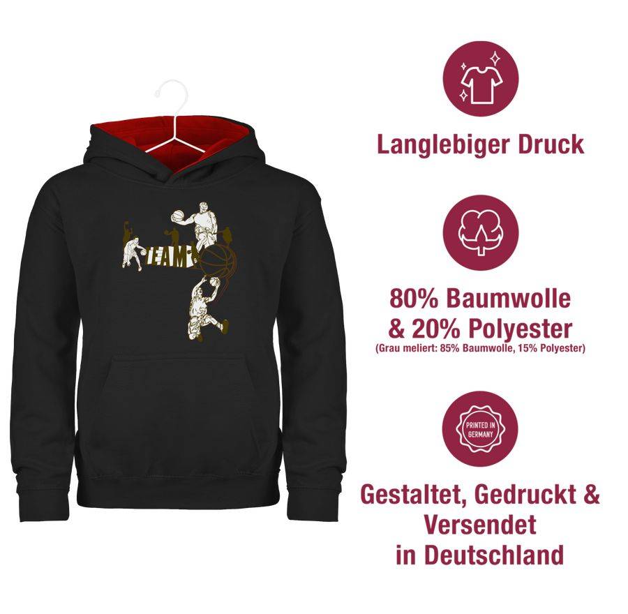 Shirtracer Basketball Team: Tshirt Turnbeutel Shirtracer
