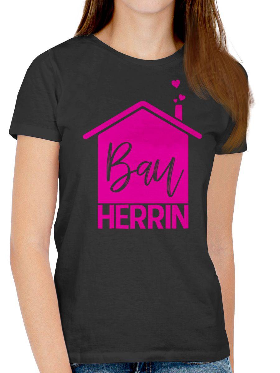 Shirtracer Bauherrin Heimwerkerin: Tshirt Rucksack Shirtracer