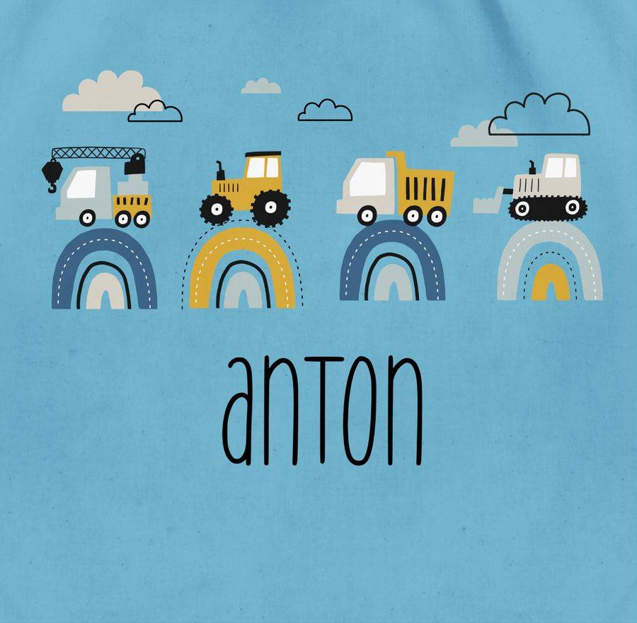 Shirtracer Baustelle Traktor Bagger Kran Kipper LKW Planierraupe Shirts & Mehr Shirtracer