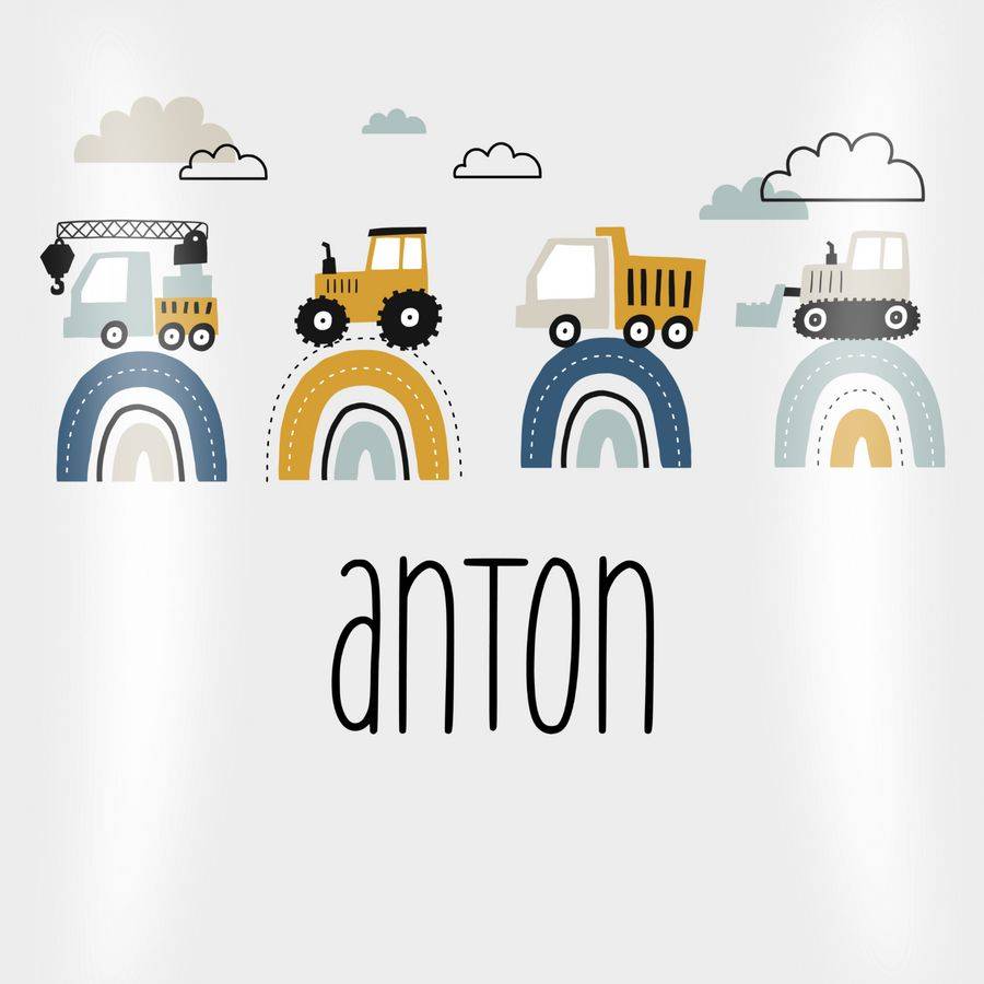 Shirtracer Baustelle Traktor Bagger Kran Kipper LKW Planierraupe Shirts & Mehr Shirtracer