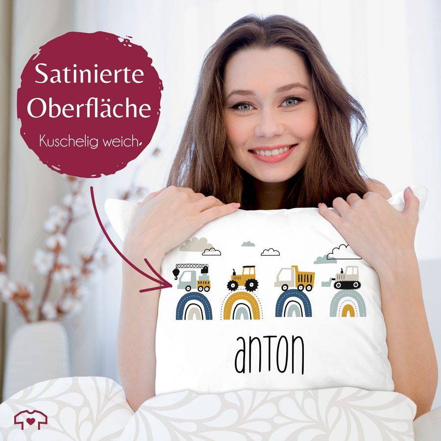 Shirtracer Baustelle Traktor Bagger Kran Kipper LKW Planierraupe Shirts & Mehr Shirtracer