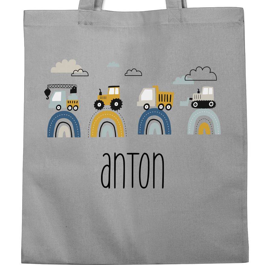 Shirtracer Baustelle Traktor Bagger Kran Kipper LKW Planierraupe Shirts & Mehr Shirtracer