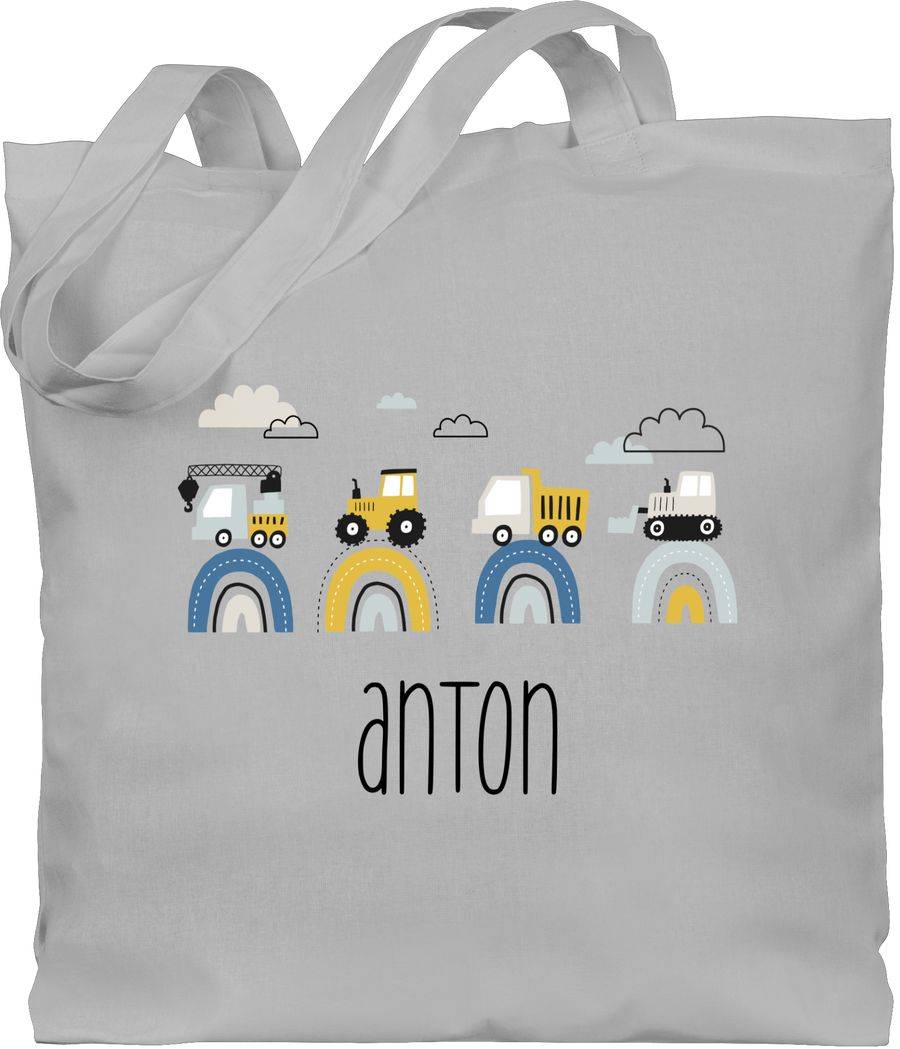 Shirtracer Baustelle Traktor Bagger Kran Kipper LKW Planierraupe Shirts & Mehr Shirtracer