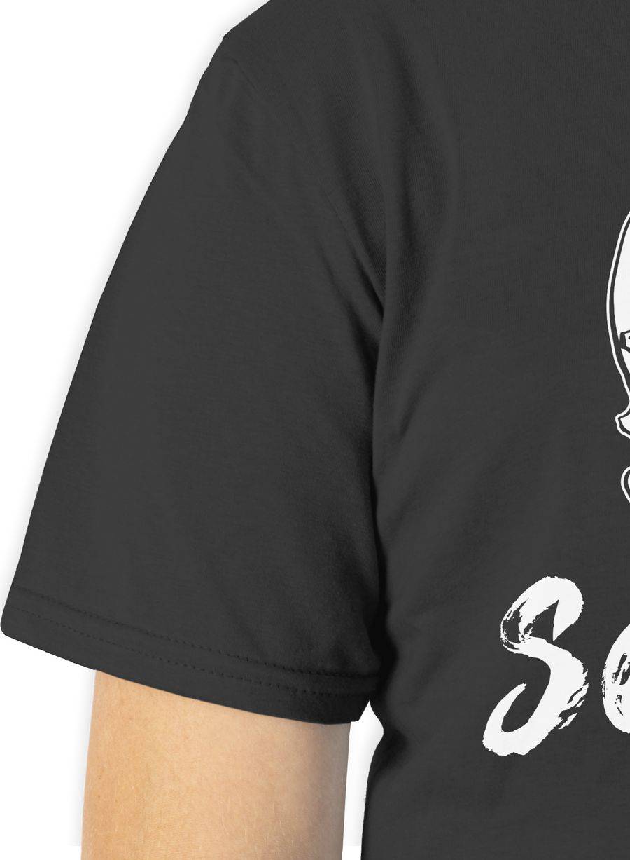 Shirtracer Bayern Totenkopf Servus Weiss: Tshirt Rucksack Shirtracer