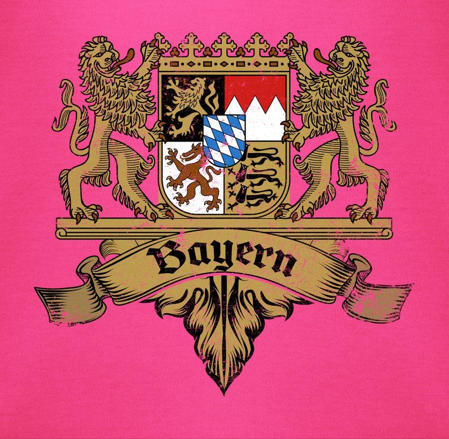 Shirtracer Bayern Wappen Bayernland Freistaat Bayern: Tshirt Gym Bag Shirtracer