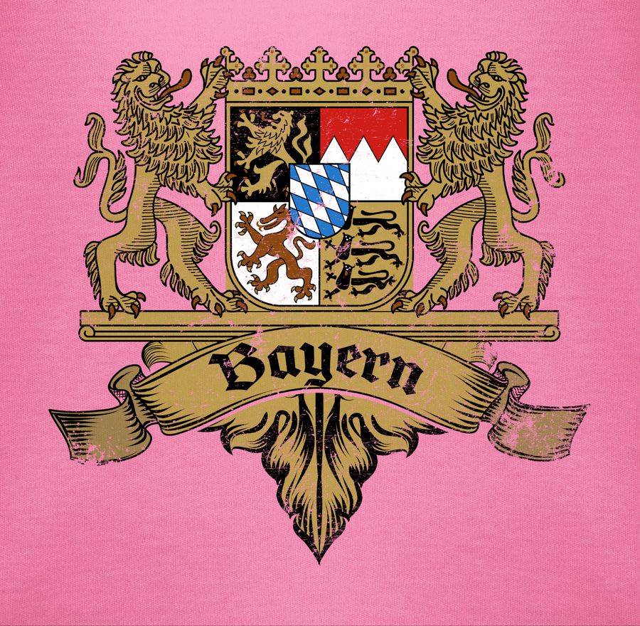 Shirtracer Bayern Wappen Bayernland Freistaat Bayern: Tshirt Gym Bag Shirtracer